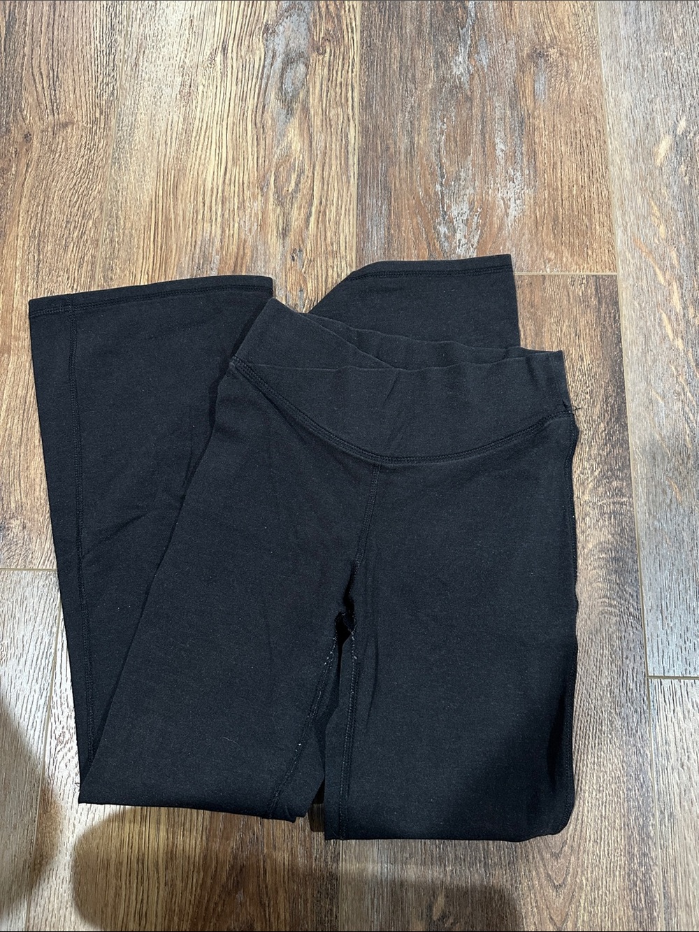 Old Navy Black Kids Wide-Waistband Leggings